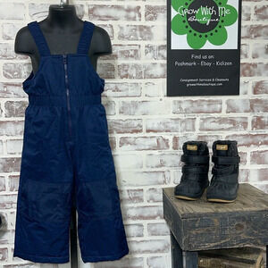 Fleece lined snow pants 2T